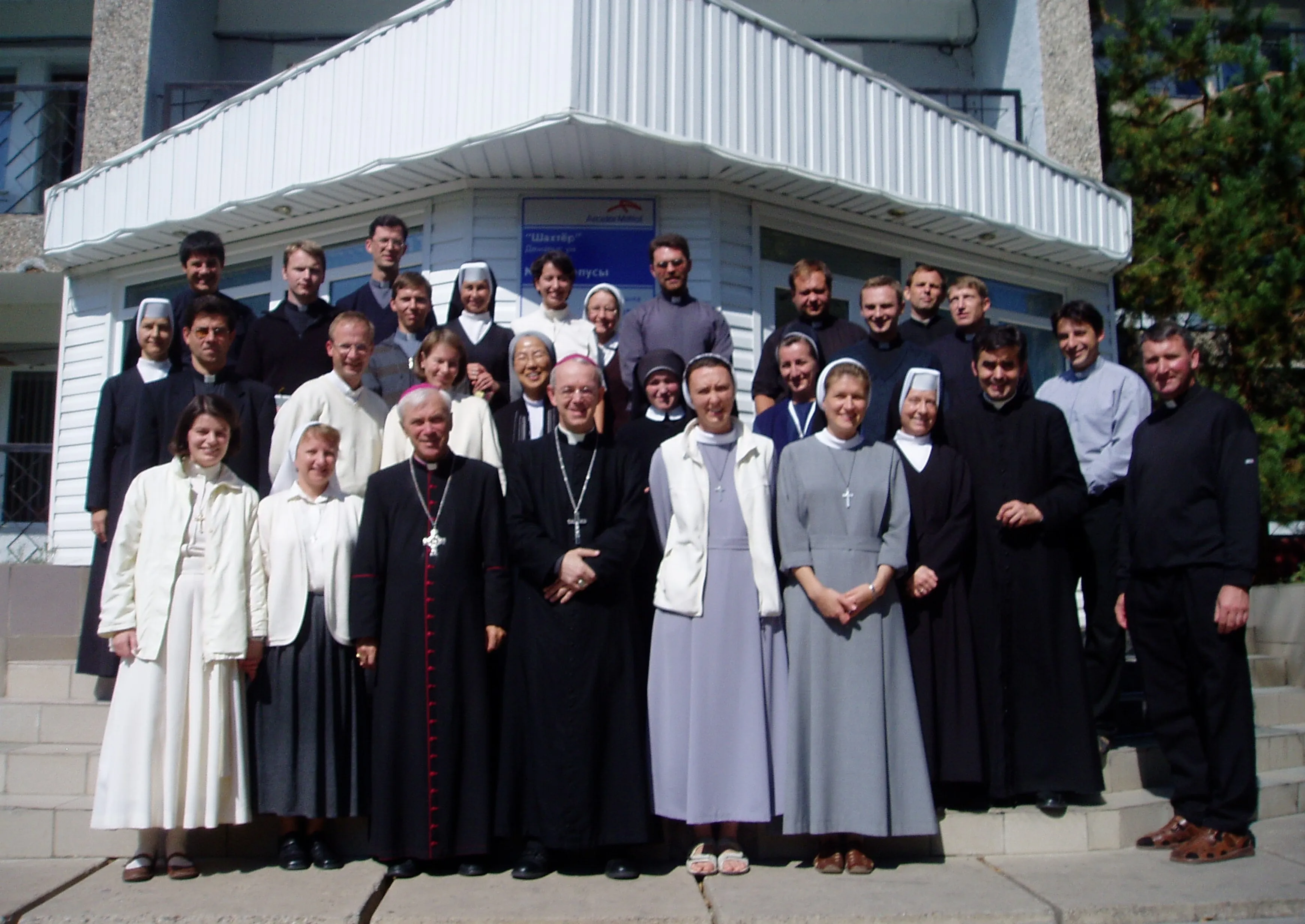 Rekolekcje ze Sługą Bożym dla kapłanów i sióstr zakonnych z Karagandy, wrzesień 2008