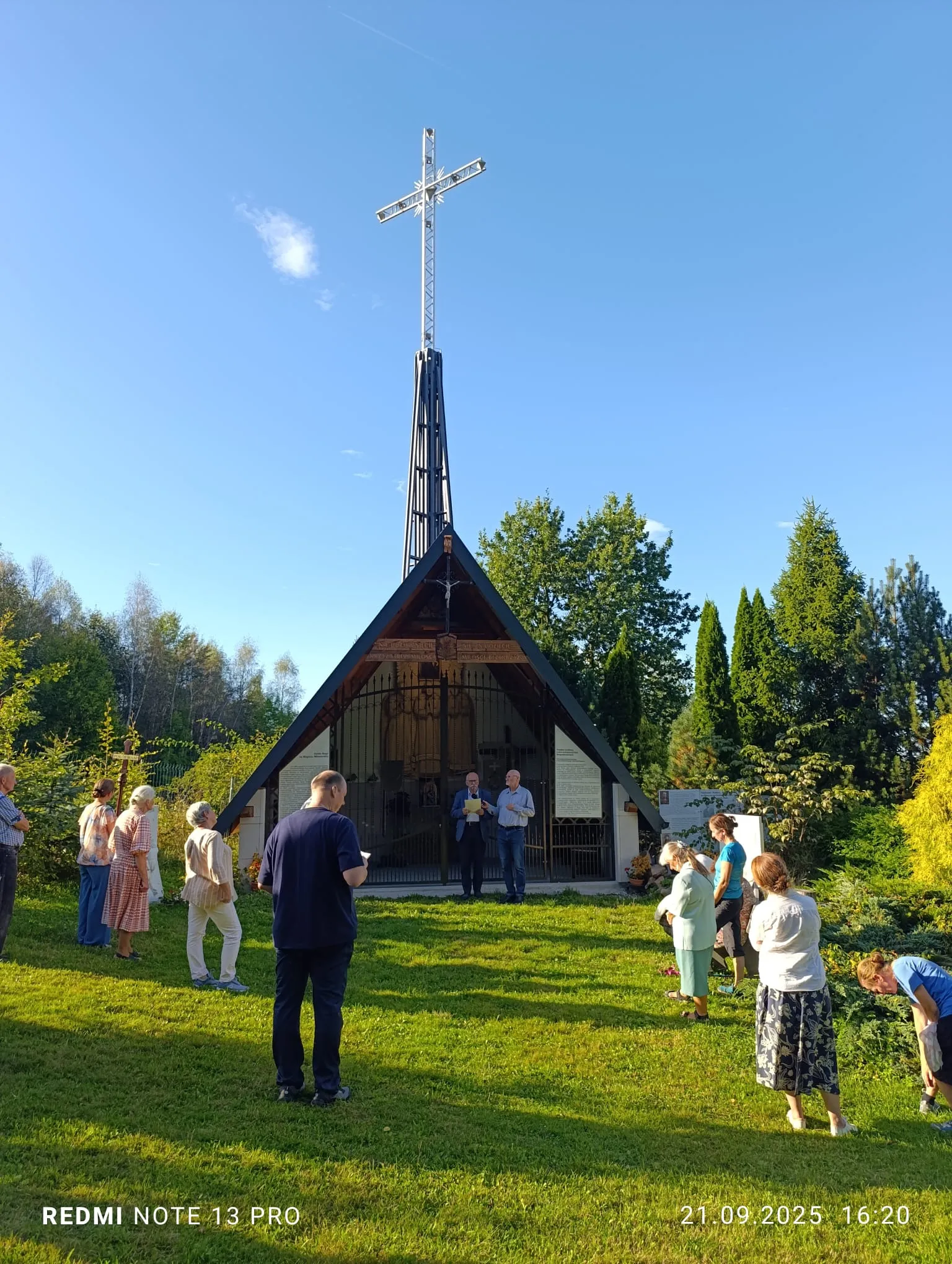 Krzyż Jubileuszowy na Wzgórzu Miłosierdzia